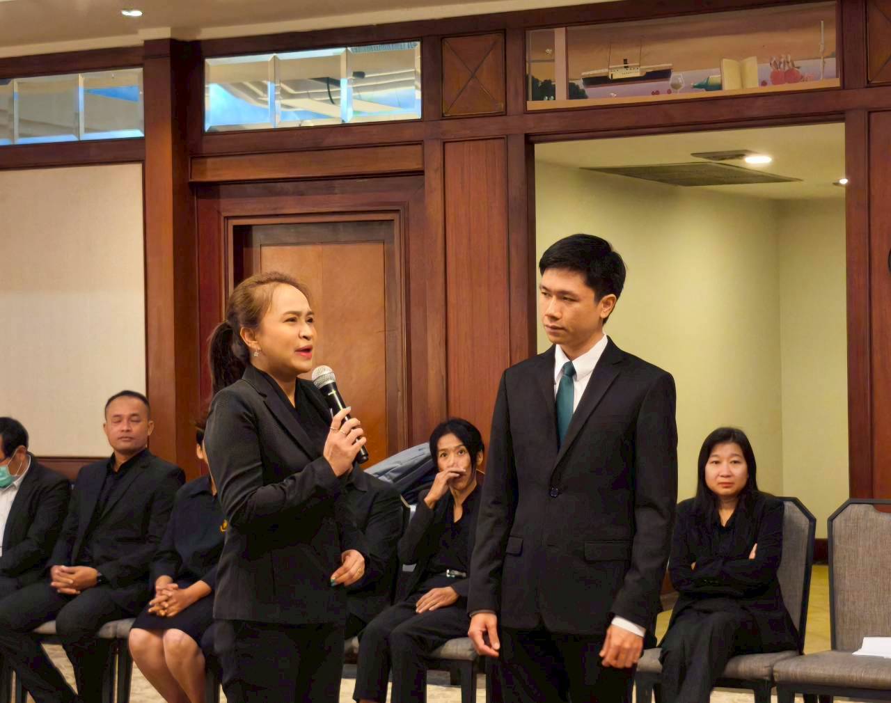 title - วันที่ 2 ของการฝึกอบรมหลักสูตร “การพัฒนาทักษะการเป็นวิทยากรมืออาชีพ” 